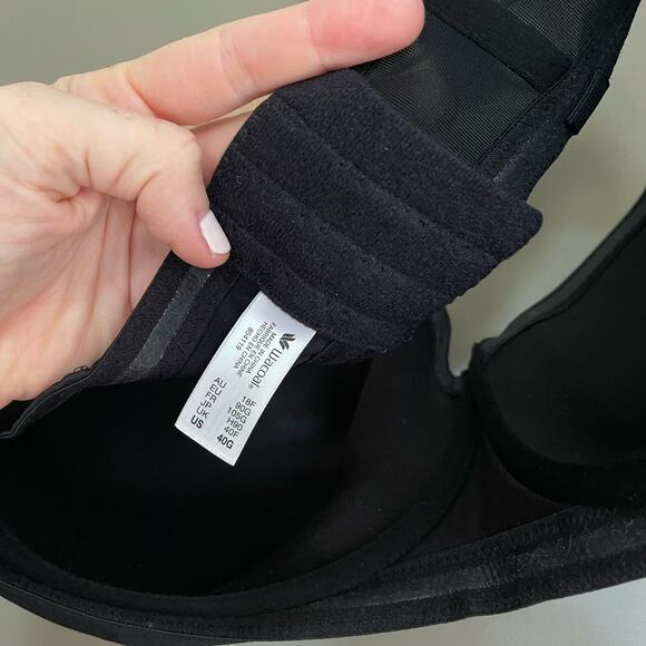 WACOAL Red Carpet Strapless Underwire Bra Black Size 40G Seamless Smoothing - Picture 11 of 11